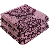 Erwin Müller Duschtuch Duschtuch "Mandala" 2er-Pack, Frottier/Jacquard, Walk-Frottier Motiv