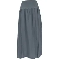 Guru-Shop Minirock Langer Boho Sommerrock, natürlicher Maxirock,.. alternative Bekleidung