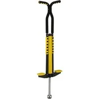 relaxdays Hüpfspielzeug Pogo Stick für Kinder bis 60 kg, gelb