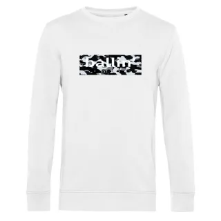 Camo Block Sweater von Ballin Est. 2013 in der farbe Weiss und in größe XS.
