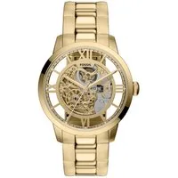 Fossil Automatikuhr Townsman ME3280, Armbanduhr, Herrenuhr, Mechanische Uhr, Edelstahlarmband, analog