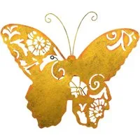 pajoma® Wanddekoobjekt Wanddekoration (1 St), Großer Schmetterling in gold