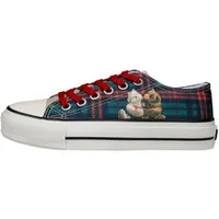 DOGO Liria Low-Top Sneaker Teddy Bear Damen Sneaker Sneaker Handgefertigt