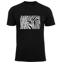 Cotton Prime® T-Shirt Black & White Zebra Eye