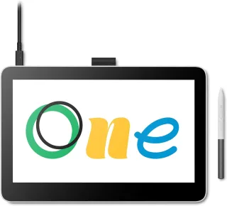 Wacom One 13 [133'' SB-C mit DisplayPort 1.2 inkl. One Pen Standard Pen] schwarz