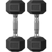 SONGMICS Hantel-Set Kurzhantel-Set, für Workout, Fitnesstraining, Gewichtheben für Zuhause, Fitnessstudio
