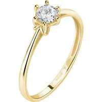 CHRIST Diamantring CHRIST Damen-Damenring 585er Gelbgold 1 Diamant