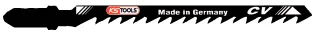 KS Tools Stichsägeblatt-Kurvenschnitt, CV, 100mm, 4mm, 5er Pack - 129.3105
