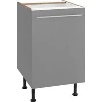 OPTIFIT Unterschrank Bern 50 cm breit, mit 1 Tür mit höhenverstellbaren Füßen, mit Metallgriff