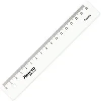 ARISTO Lineal GEOCollege AR23017, mit Millimeter-/ Zentimeter-Skala und Tuschekante