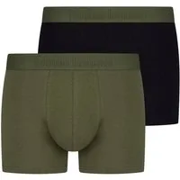 Bruno Banani Boxer Flowing (2er Pack) mit kontrastreichem Logobund