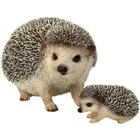 Figuren Shop GmbH Tierfigur Igel Figuren - Mutter mit Baby - Dekoration Tierfigur Dekofigur