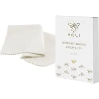 HELI Schmuck Geschenk Schmuckpflege Schmuckpflegetuch Schmuckputztuch Pflegetuch (Baumwolle, 30x24 cm, 1-tlg)