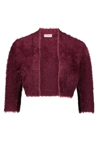 VM by Vera Mont - Strickbolero wild ruby - Gr. - S