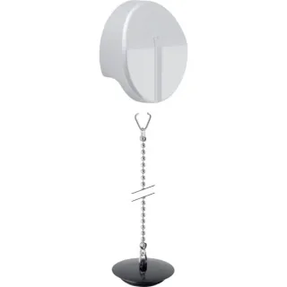 Geberit Betätigungsrosette mit Ventilstopfen und Kette, 255108001 255108001