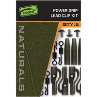 FOX International Karpfenblei Edges Naturals Power Grip Lead Clip Kit - Zubehör für Karpfenbleie