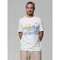 wat? Apparel T-Shirt Santorini Sunset Club
