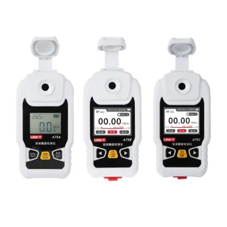 UNI-T A75A A75B A75C Digital Brix Refractometer Solution Sugar Level Tester 0-35% 0-55% 0-95% Automatic Temperature Comp