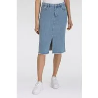 MAC Midirock MIDI SKIRT fringe im Five-Pocket Style