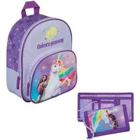 UNDERCOVER Kinderrucksack Unicorn Academy (Set, 2-tlg), inklusive Geldbeutel