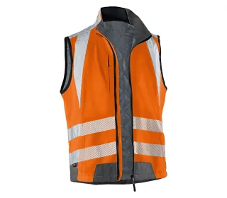 KÜBLER REFLECTIQ Weste PSA 2 warnorange/anthrazit XS - 7207 8340-3797-XS