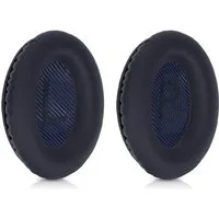 kwmobile 2x Ohr Polster für Bose Quietcomfort 35 35II 25 15 / QC35etc. Ohrpolster (Ohrpolster Kopfhörer - Kunstleder Polster für Over Ear Headphones)