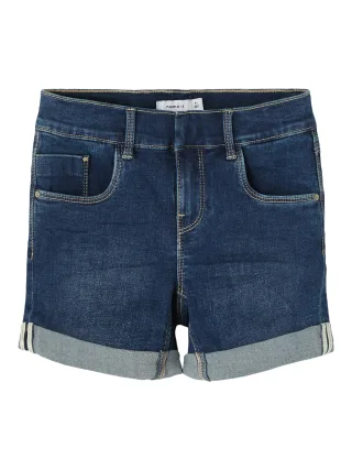 NAME IT - NKFSALLI DNMTASIS 3470 SHORTS NOOS dark blue denim - Gr. - 92