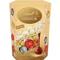 Lindt LINDOR Schokolade 500g Cornet Mischung Schokoladen Kugeln Pralinen Geschenk, 1 x 500 g, 1 St.