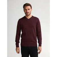 Petrol Industries V-Ausschnitt-Pullover V-Neck Basi Materialmix mit Baumwollanteil
