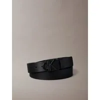 Calvin Klein Ledergürtel CK BUCKLE SMOOTH 35MM Größenverstellbar mit Metallschließe