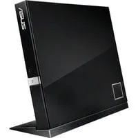 SBW-06D2X-U, externer Blu-ray-Brenner schwarz (glänzend), USB 2.0, M-DISC, Retail