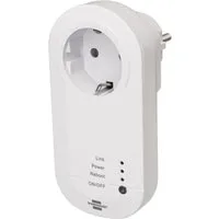 Brennenstuhl Schuko-Stecker brennenstuhl®Connect WiFi Steckdose mit 433MHz Sender WA 3600 LRF01 43