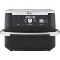 NINJA Heißluftfritteuse Foodi FlexDrawer AF500 Airfryer, 2470 W, Air Fry für 8 Personen, 10,4 Liter MegaZone oder 2x 5,2 Liter DualZone