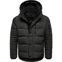 Amaci&Sons Winterjacke AKRON Winterjacke Herren Gefütterte Winter Jacke für Männer mit Kapuze