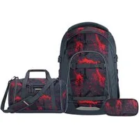coocazoo Schulrucksack MATE (3tlg., inkl. Schlamperbox und Sportttasche)