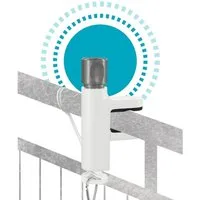 GARDENA Gartenfigur Balkonhalterung Halterung für Gardena ClickUp! Aufsätze Befestigung