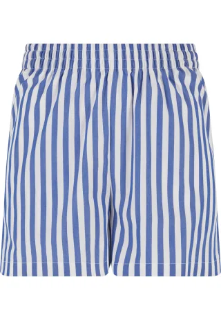 URBAN CLASSICS Shorts "Urban Classics Damen Ladies Striped Shorts"