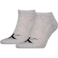Calvin Klein Jeans Sneakersocken CKJ MEN SNEAKER 2P MONOGRAM (2-Paar, 2 Paar) komfortable Frotteesohle für zusätzlichen Komfort