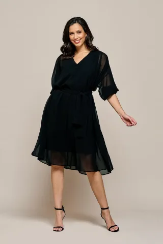 Hazel-Kaftan Schwarz