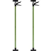 TRUTZHOLM Montageklemme 2 x Einhandstütze Montagestütze Deckenstütze Teleskopstütze bis 290cm, B: 8 cm, (2-tlg), Stützlast bis 30 Kg