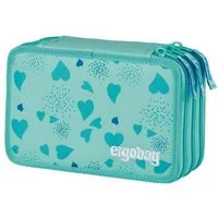 ergobag Federmäppchen Maxi Mäppchen, (41-tlg), mit Stiften befüllt