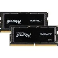 SO-DIMM 64 GB DDR5-4800 (2x 32 GB) Dual-Kit, Arbeitsspeicher schwarz, KF548S38IBK2-64, Impact, INTEL XMP