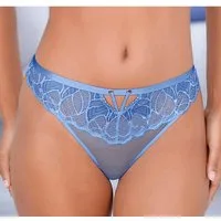 LASCANA String mit schönem Bund aus feiner Spitze