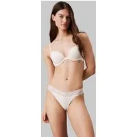 Calvin Klein Underwear Push-up-BH PUSH UP PLUNGE mit Logo-Print auf den Trägern