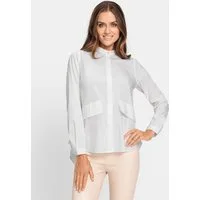 heine Klassische Bluse Bluse Langarm