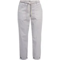 Recover C.C. 7/8-Hose Belina in moderner Relaxed-Fit-Passform Kordelgürtel, Komfortbund- hinterer Bund mit verdecktem Gummizug