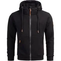 Alessandro Salvarini Sweatjacke ASGeenio mit hohem Kragen