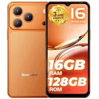 blackview WAVE 7C 6,56-Zoll HD+ IPS Handy Ohne Vertrag,16GB+128GB/2TB Android 16 Smartphone (6,56 Zoll, 128 GB Speicherplatz, 32 MP Kamera, 5000mAh Simlockfreie Handy, 32MP+13MP KI Kamera, 4G Dual SIM/Face ID)