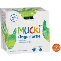 C. KREUL Fingerfarbe KREUL Fingerfarben MUCKi 4x150ml