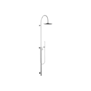 Dornbracht Meta Duschgarnitur 26024661-00 mit Brause-Einhebelmischer, Ausladung Standbrause 450 mm, chrom